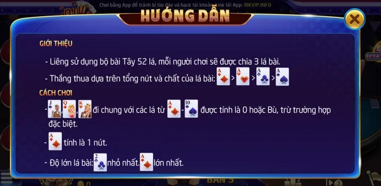 Liêng Tại RikVip Đấu Trường Giải Trí Đỉnh Cao Cho Các Cao Thủ Săn Tiền