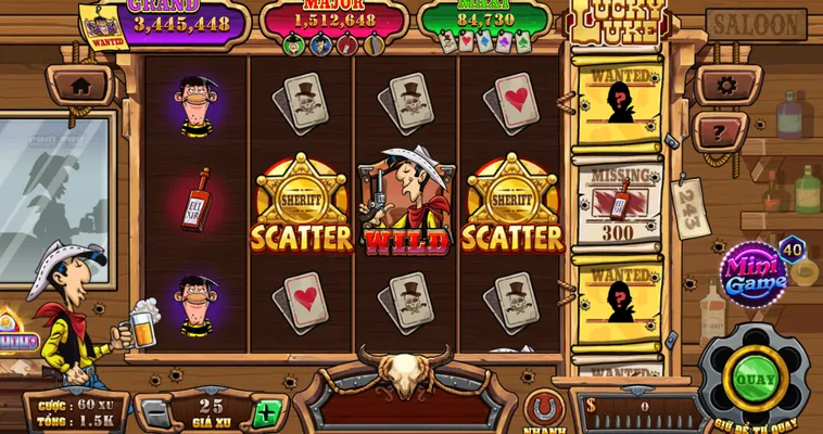 Chinh Phục Kho Báu Miền Tây Trong Nổ Hũ Lucky Luke Tại RikVip Siêu Hấp Dẫn