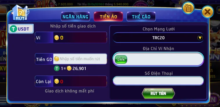 Rút Tiền Ảo Tại RikVip Nhanh Chóng An Toàn Và Minh Bạch Tuyệt Đối Cho Game Thủ