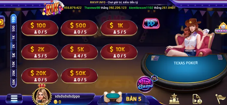 Chinh Phục Đấu Trường Texas Poker Tại RikVip Nhận Thưởng Lớn Trong Từng Ván