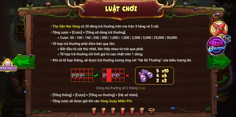 Nổ Hũ Thợ Săn Nai Vàng Tại RikVip Hành Trình Chinh Phục Kho Báu Đẳng Cấp