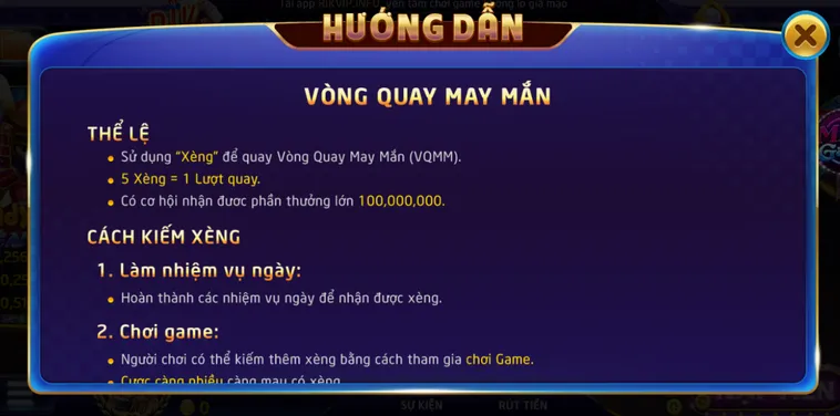Bùng Nổ Phần Thưởng Cùng Minigame Vòng Quay May Mắn Tại RikVip Mỗi Ngày