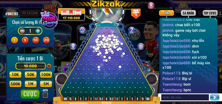 Trải Nghiệm Cảm Giác Chiến Thắng Với Minigame Zik Zak Tại RikVip